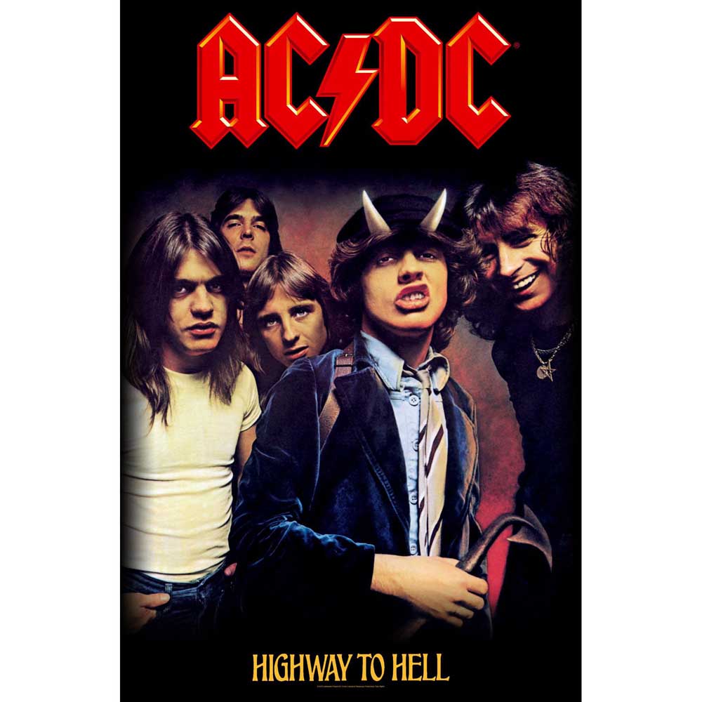AC/DC - Textile Poster: Highway To Hell - Art Posters