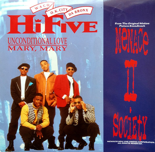 Hi-Five - Unconditional Love - Used Vinyl Record 7"