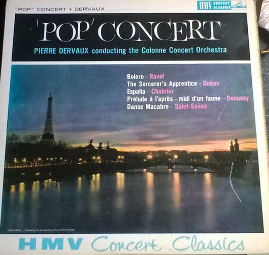 Pierre Dervaux - 'Pop' Concert - Used Vinyl Record