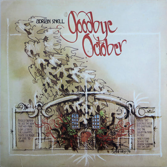 Adrian Snell - Goodbye October - Used Vinyl Record
