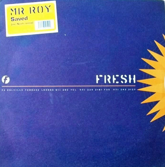 Mr. Roy - Saved - Used Vinyl Record 12"