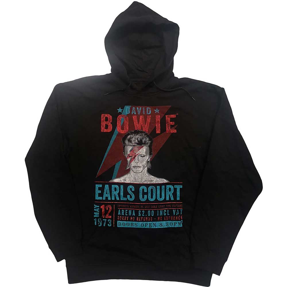 David Bowie - hoodies - Unisex - Long Sleeves - Earls Court '7 - Large