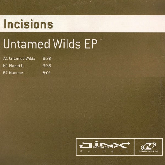 Incisions - Untamed Wilds EP - Used Vinyl Record 12"