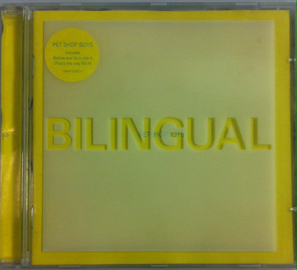 Pet Shop Boys - Bilingual - Used CD