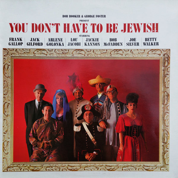 Bob Booker - Present: You Don't Have To Be Jewish - Used Vinyl Record