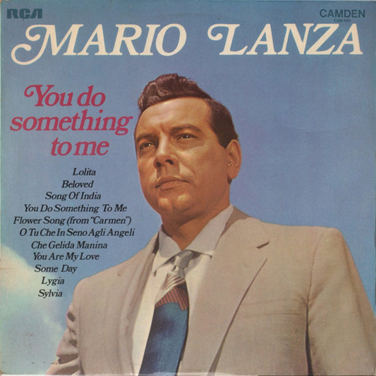 Mario Lanza - You Do Something To Me - Used Vinyl Record
