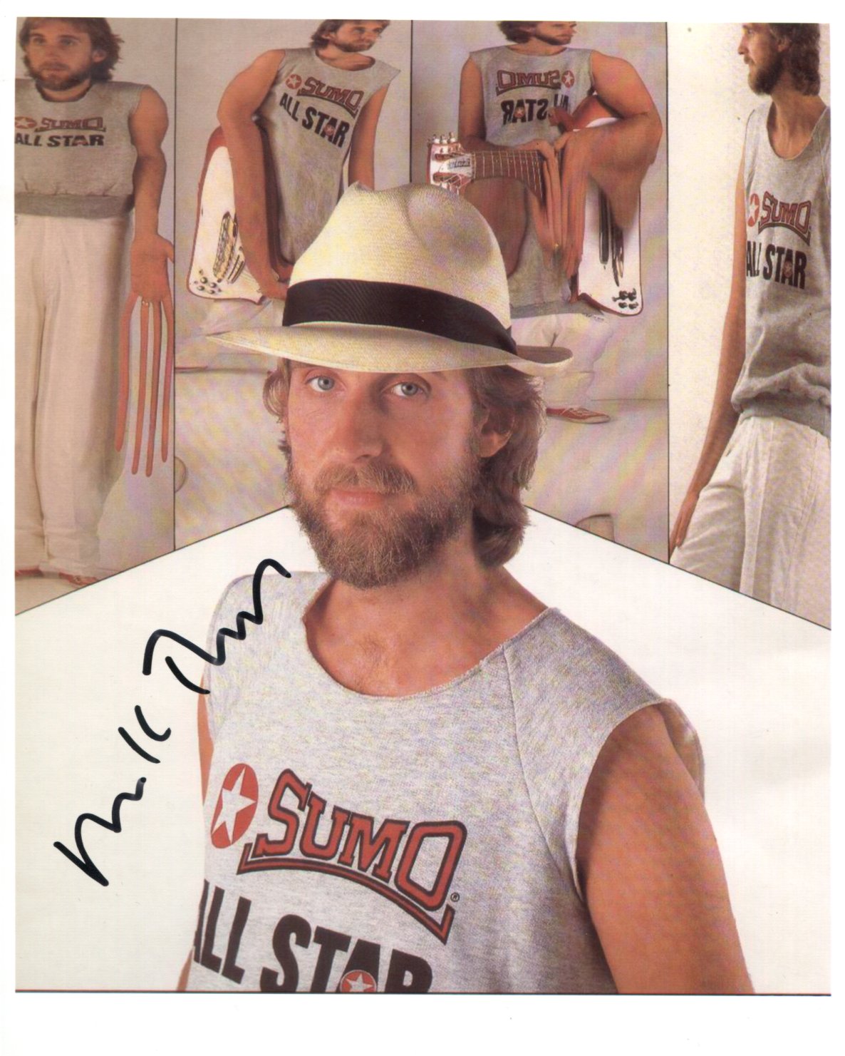 Mike Rutherford - Signed Photo 10" x 8" - Used autograph