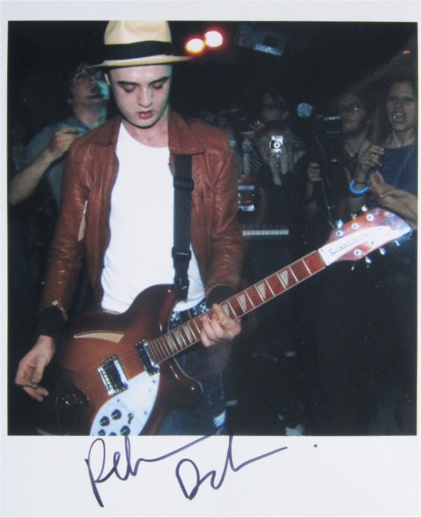 Pete Doherty - Signed Photo 10" x 8" - Used autograph