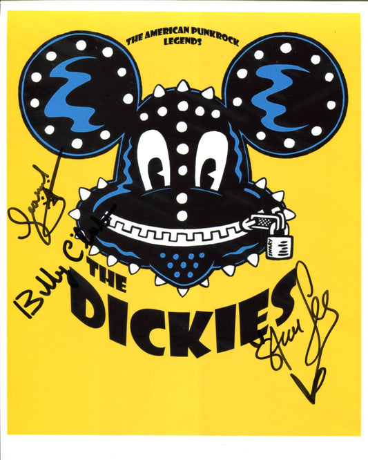 Dickies - Signed Photo 10" x 8" - Used autograph