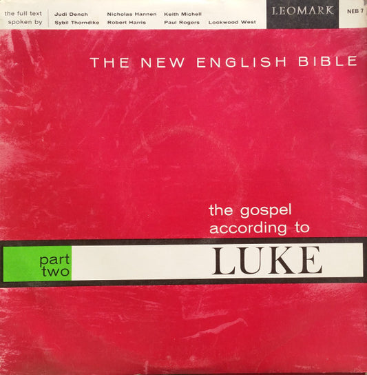 Sybil Thorndike - The New English Bible The Gospel According To Luke