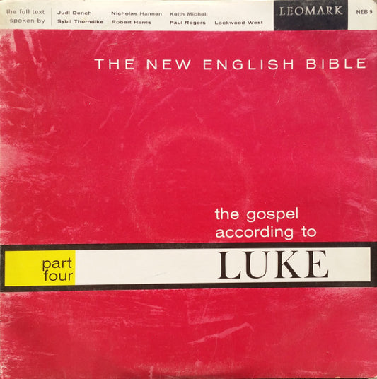 Sybil Thorndike - The New English Bible The Gospel According To Luke