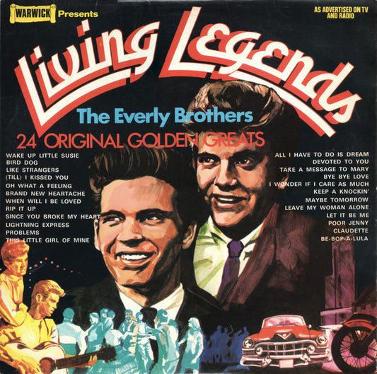 Everly Brothers - Living Legends - Used Vinyl Record