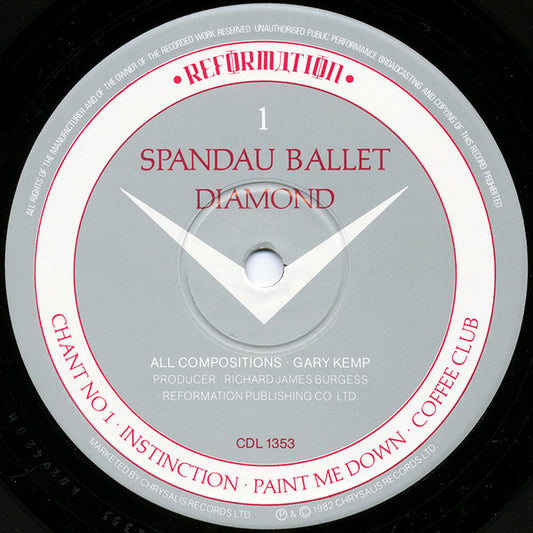 Spandau Ballet - Diamond - Used Vinyl Record