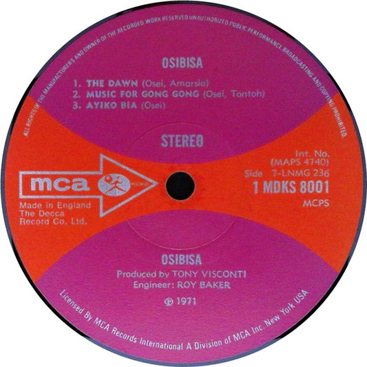 Osibisa - Osibisa - Used Vinyl Record