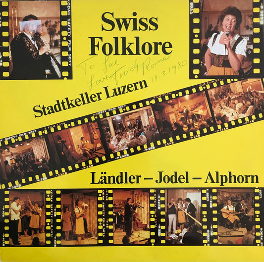 Franz Fahndrich - Swiss Folklore Im Stadtkeller Luzern - Used Vinyl R