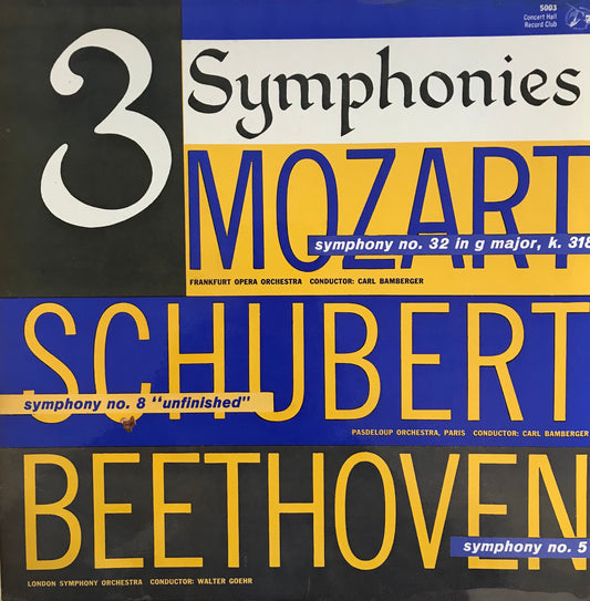 Wolfgang Amadeus Moz - 3 Symphonien - Mozart: Symphonie Nr. 32 In G-D