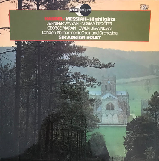 Georg Friedrich Hand - Messiah Highlights - Used Vinyl Record