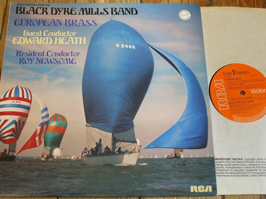The Black Dyke Mills - European Brass - Used Vinyl Record