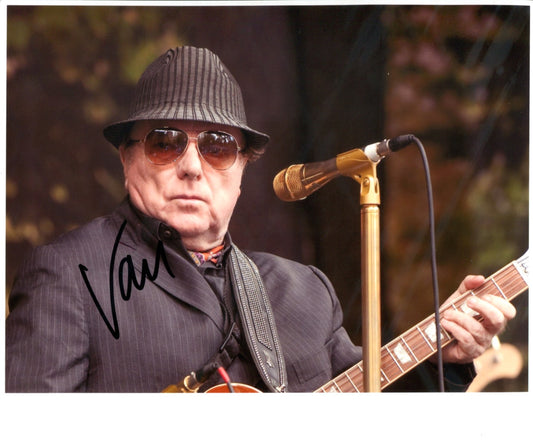 Van Morrison - Signed Photo 10" x 8" - Used autograph
