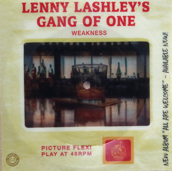 Lenny Lashley's Gang - Weakness - Used Vinyl Record Flexi-disc