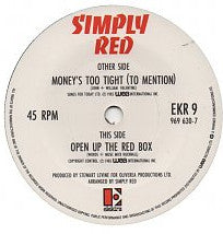 Simply Red - Money's Too Tight (To Mention) - Used Vinyl Record 7"