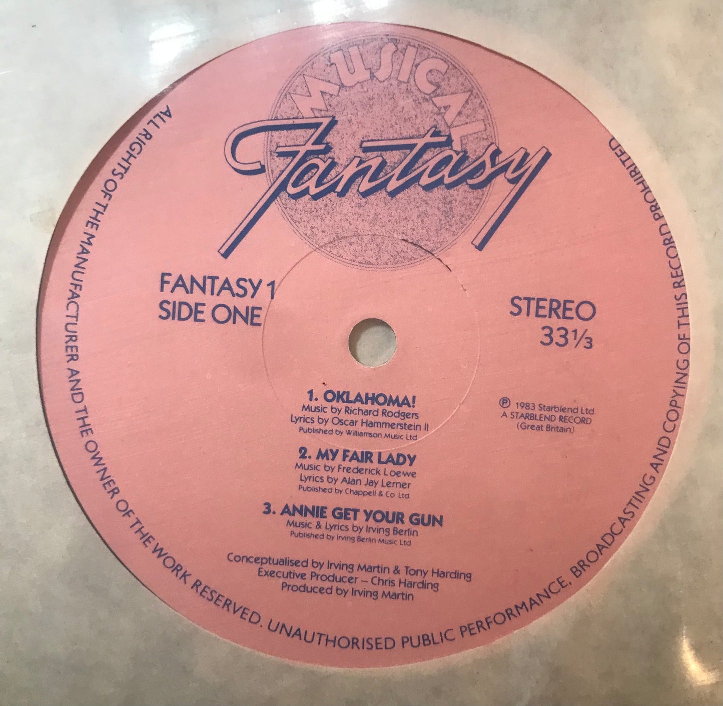 The London Symphony - Musical Fantasy - Used Vinyl Record