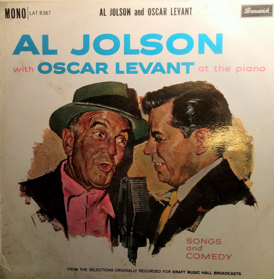 Al Jolson - Al Jolson With Oscar Levant At The Piano. - Used Vinyl Re
