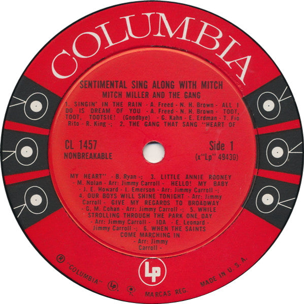 Mitch Miller And The - Sentimental Sing Along With Mitch - Used Vinyl