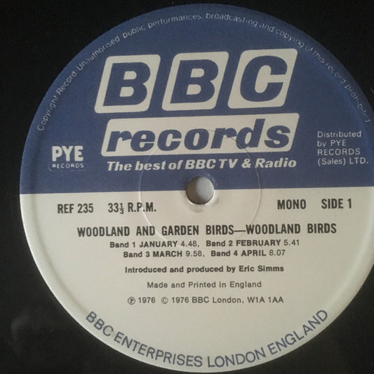 No Artist - Woodland And Garden Birds - Used Vinyl