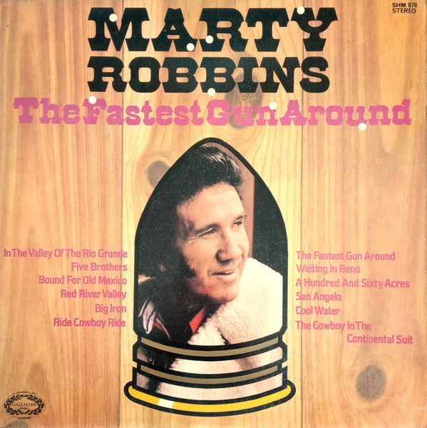Marty Robbins - The Fastest Gun Around - Used Vinyl Record
