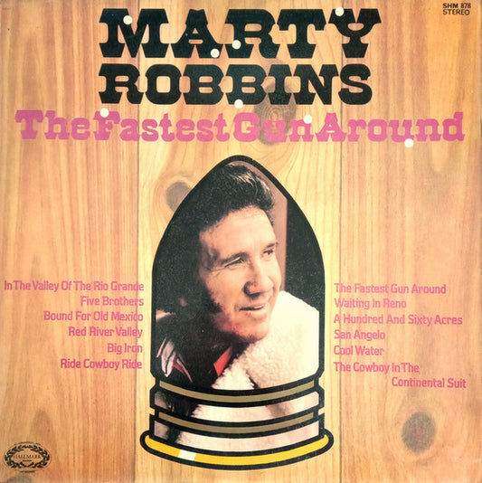 Marty Robbins - The Fastest Gun Around - Used Vinyl Record
