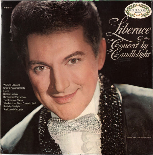 Liberace - Liberace Plays Concert By Candlelight - Used Vinyl Record