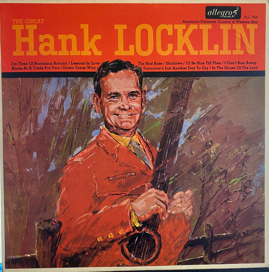 Hank Locklin - The Great Hank Locklin - Used Vinyl Record