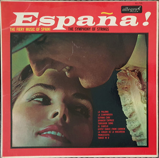 The Symphony Of Stri - España! The Fiery Music Of Spain! - Used Viny
