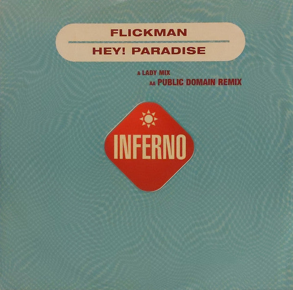 FLICKMAN - HEY PARADISE - Used Vinyl Record 12 Inch