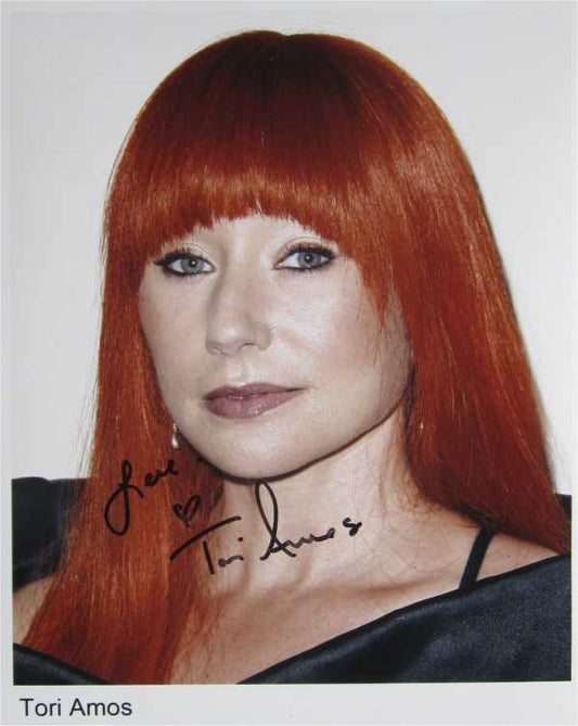 Tori Amos - Signed Photo 10" x 8" - Used autograph