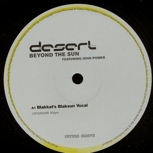 Desert - Beyond The Sun - Used Vinyl Record 12"