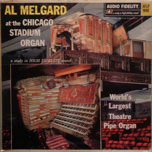 Al Melgard - At The Chicago Stadium Organ - Used Vinyl Record