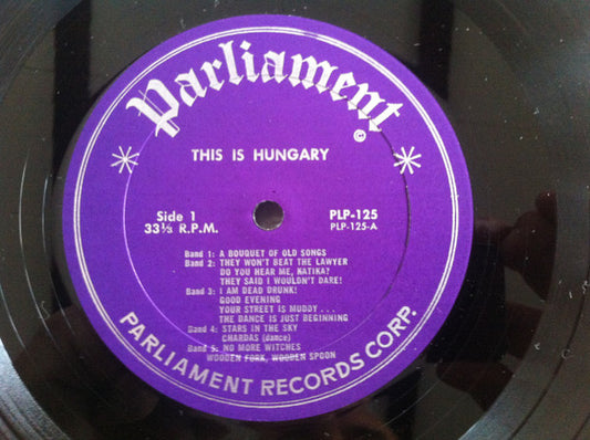 Unknown Artist - This Is Hungary - Used Vinyl Record