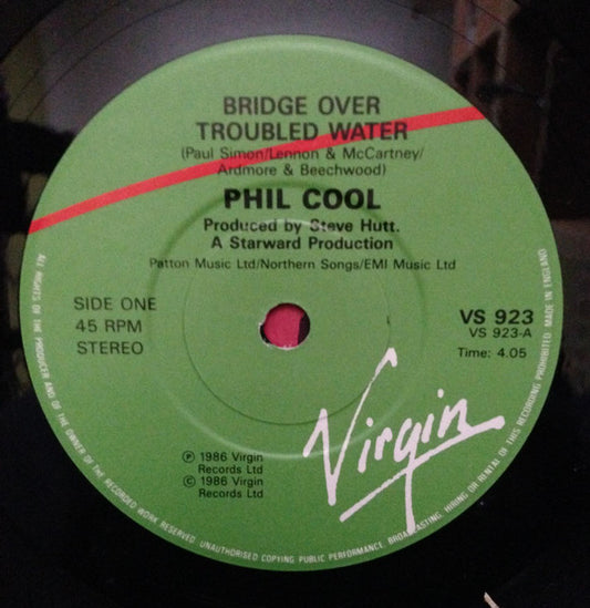 Phil Cool - Bridge Over Troubled Water - Used Vinyl Record 7"