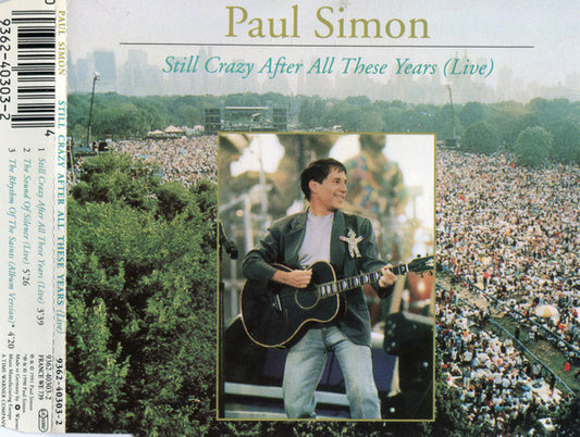 Paul Simon - Still Crazy After All These Years (Live) - New CD