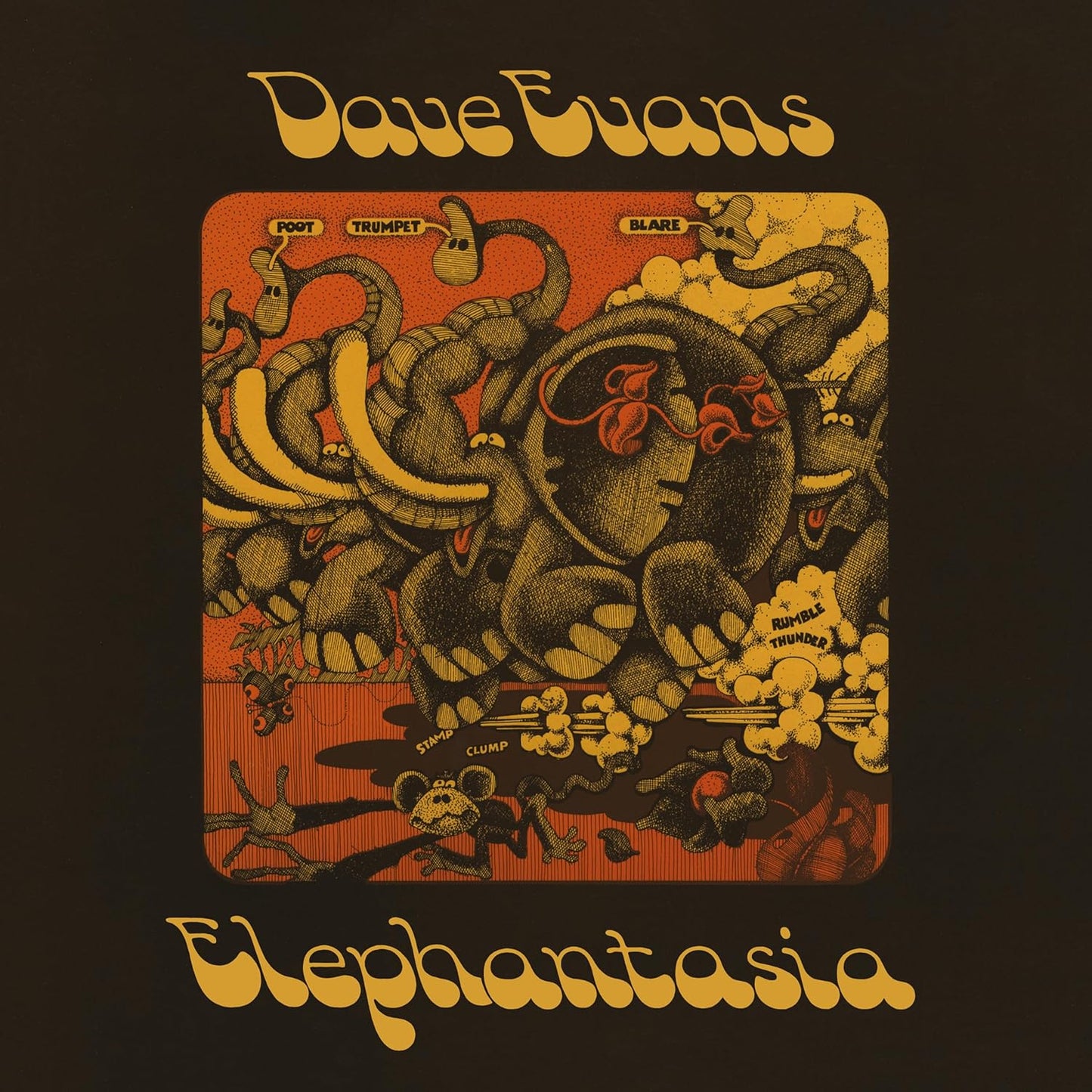 DAVE EVANS - ELEPHANTASIA - Used Vinyl Record VL