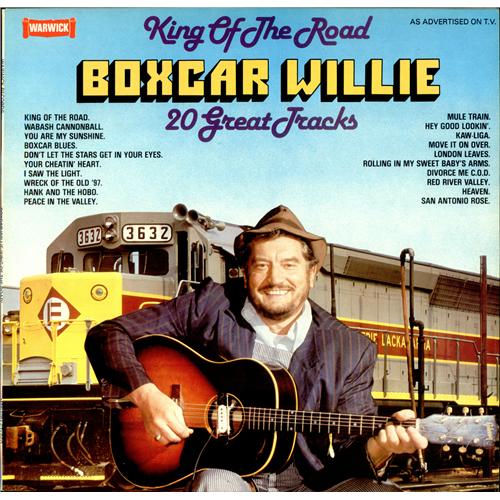 Boxcar Willie - King Of The Road - Used Vinyl Record