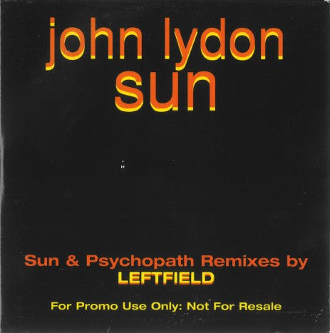 John Lydon - Sun - Used CD