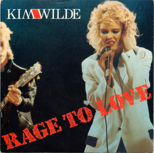 Kim Wilde - Rage To Love - Used Vinyl Record 7"