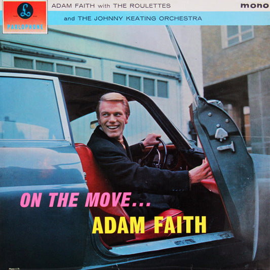 Adam Faith - On The Move - Used Vinyl Record