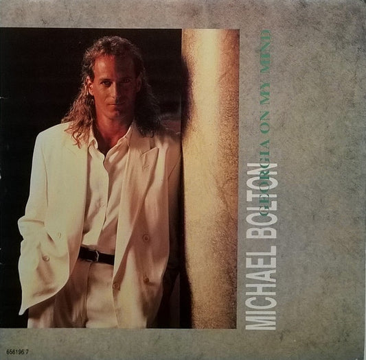 Michael Bolton - Georgia On My Mind - Used Vinyl Record 7"