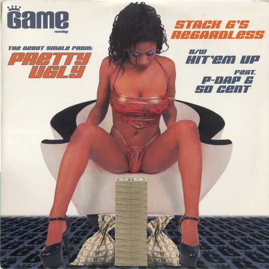 Pretty Ugly - Stack G's Regardless / Hit 'Em Up - Used Vinyl Record 12"