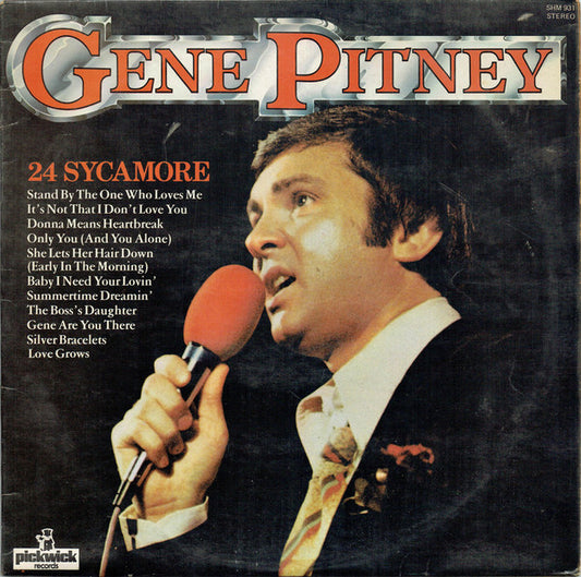 Gene Pitney - 24 Sycamore - Used Vinyl Record