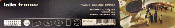 Laila France - Trance Cocktail Airlines - Used Vinyl Record 12"